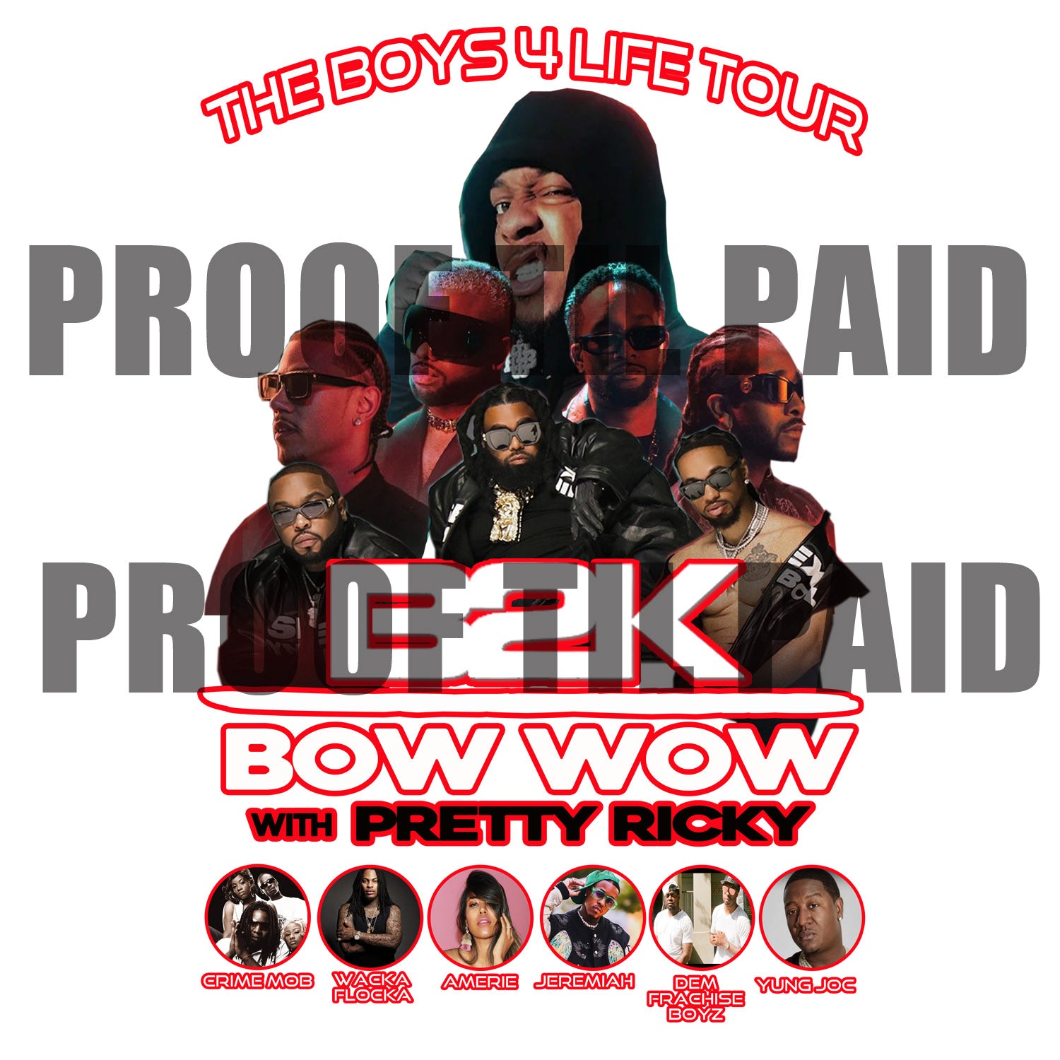 Boys for life front DTF Sheet