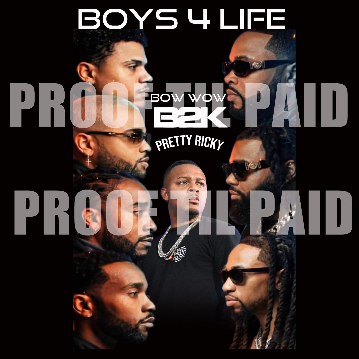 Boys for life back DTF Sheet