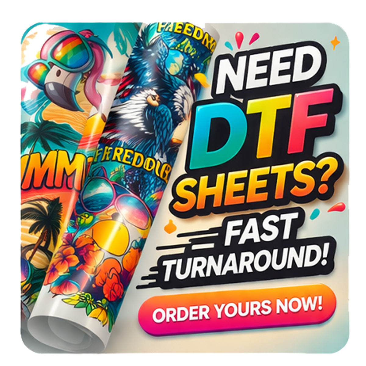 Premium DTF Sheets